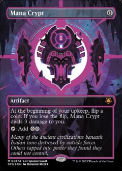 Mana Crypt Special Guests Cosmium Neon Ink Art
